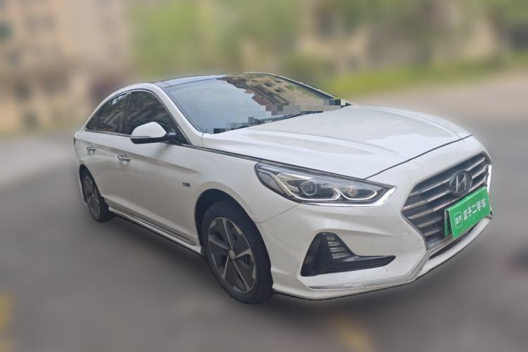 Used Hyundai Sonata Plug-in Hybrid 2018 2.0 PHS Smart Connect Version China VI Standard Front Right 45 Deg