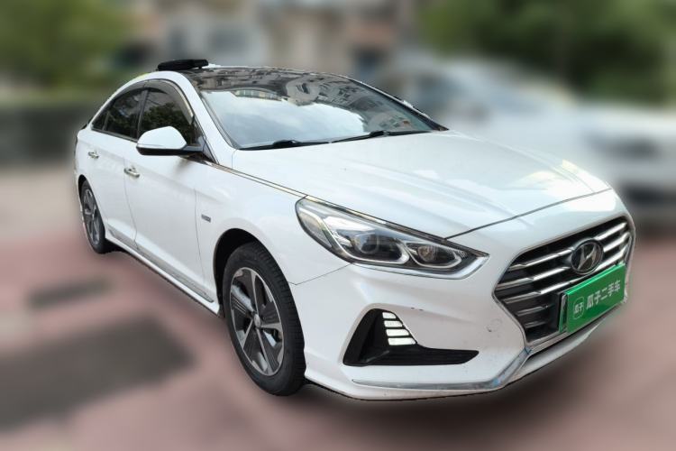Used Hyundai Sonata Plug-in Hybrid 2018 2.0 PHS Smart Connect Version China VI Standard Front Right 45 Deg