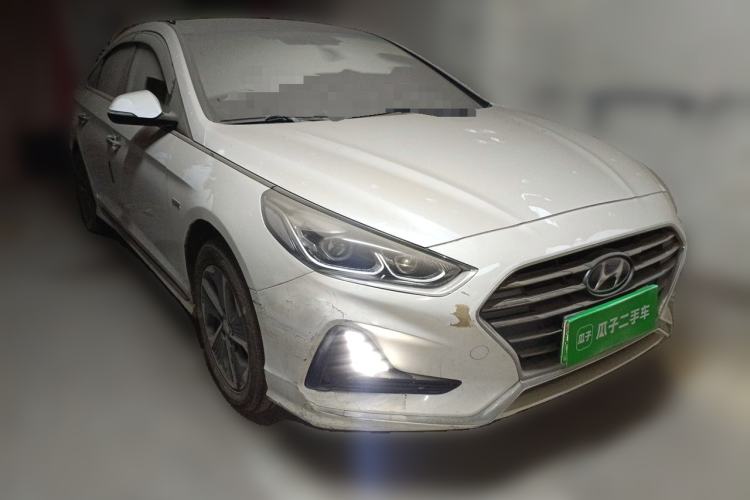 Used Hyundai Sonata Plug-in Hybrid 2018 2.0 PHS Smart Connect Version China VI Standard Front Right 45 Deg