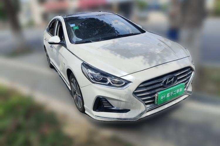 Used Hyundai Sonata Plug-in Hybrid 2018 2.0 PHS Smart Connect Version China VI Standard Front Right 45 Deg