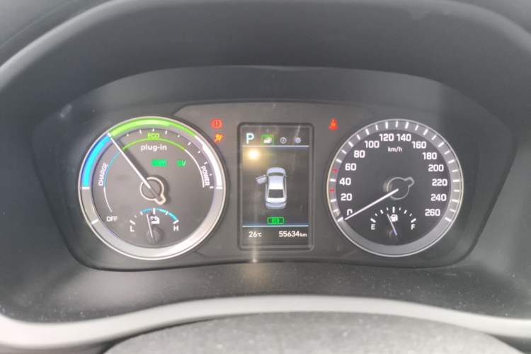Used Hyundai Sonata Plug-in Hybrid 2018 2.0 PHS Smart Connect Version China V Standard Instrument Cluster
