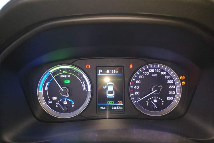 Used Hyundai Sonata Plug-in Hybrid 2018 2.0 PHS Smart Connect Version China V Standard Instrument Cluster