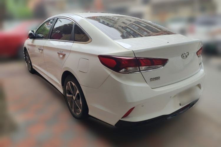 Used Hyundai Sonata Plug-in Hybrid 2018 2.0 PHE Smart Enjoyment Version China VI Standard Rear Left 45 Deg