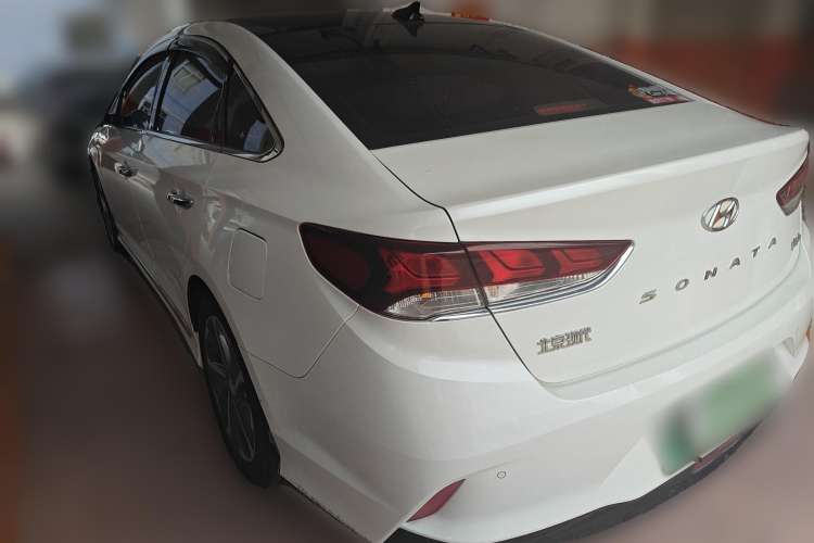 Used Hyundai Sonata Plug-in Hybrid 2018 2.0 PHS Smart Connect Version China V Standard Rear Left 45 Deg
