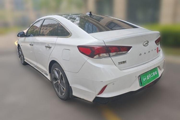Used Hyundai Sonata Plug-in Hybrid 2018 2.0 PHS Smart Connect Version China VI Standard Rear Left 45 Deg