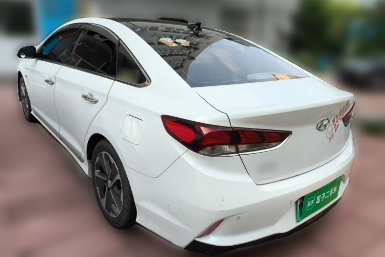 Used Hyundai Sonata Plug-in Hybrid 2018 2.0 PHS Smart Connect Version China VI Standard Rear Left 45 Deg