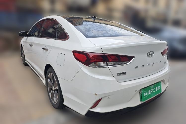 Used Hyundai Sonata Plug-in Hybrid 2018 2.0 PHS Smart Connect Version China VI Standard Rear Left 45 Deg