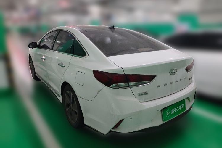 Used Hyundai Sonata Plug-in Hybrid 2018 2.0 PHS Smart Connect Version China VI Standard Rear Left 45 Deg