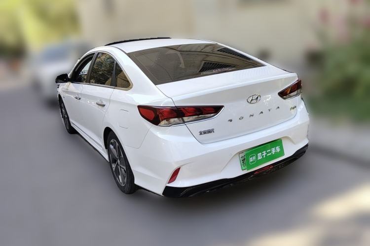 Used Hyundai Sonata Plug-in Hybrid 2018 2.0 PHE Smart Enjoyment Version China VI Standard Rear Left 45 Deg