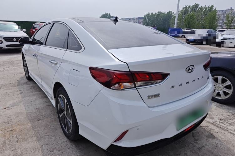 Used Hyundai Sonata Plug-in Hybrid 2018 2.0 PHS Smart Connect Version China VI Standard Rear Left 45 Deg