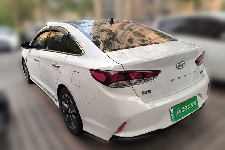 Used Hyundai Sonata Plug-in Hybrid 2018 2.0 PHS Smart Connect Version China VI Standard Rear Left 45 Deg