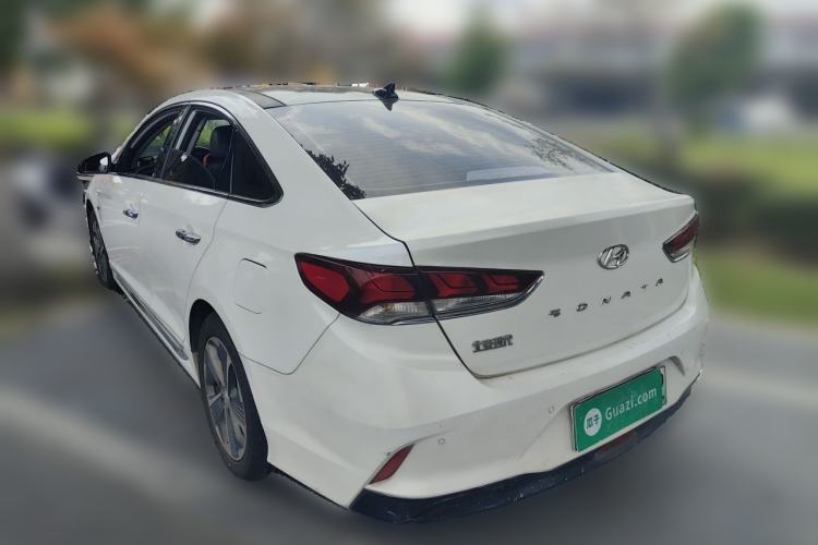 Used Hyundai Sonata Plug-in Hybrid 2018 2.0 PHS Smart Connect Version China VI Standard Rear Left 45 Deg