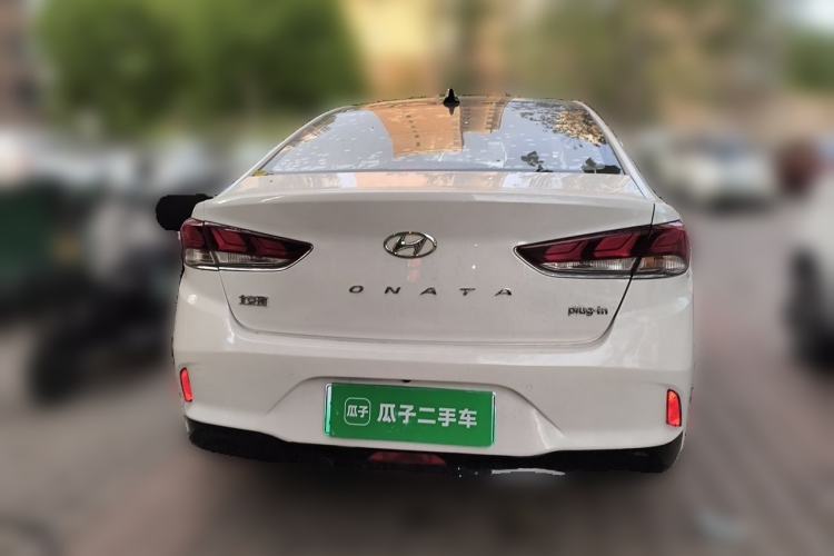Used Hyundai Sonata Plug-in Hybrid 2018 2.0 PHS Smart Connect Version China VI Standard Rear