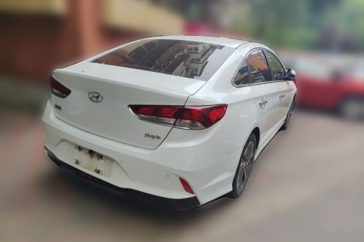 Used Hyundai Sonata Plug-in Hybrid 2018 2.0 PHE Smart Enjoyment Version China VI Standard Rear Right 45 Deg