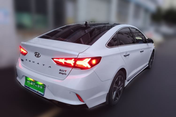 Used Hyundai Sonata Plug-in Hybrid 2018 2.0 PHS Smart Connect Version China V Standard Rear Right 45 Deg