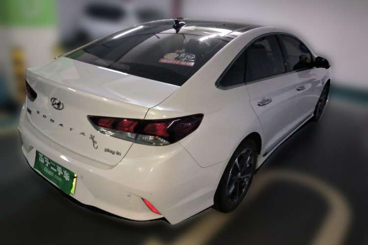 Used Hyundai Sonata Plug-in Hybrid 2018 2.0 PHS Smart Connect Version China V Standard Rear Right 45 Deg