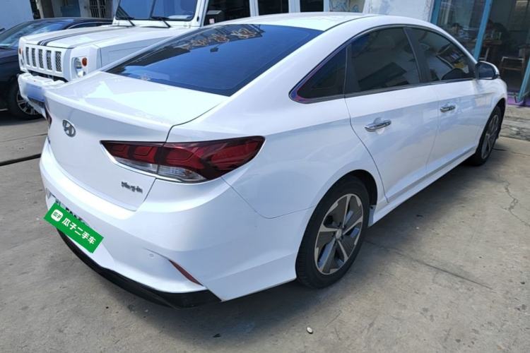 Used Hyundai Sonata Plug-in Hybrid 2018 2.0 PHE Smart Enjoyment Version China VI Standard Rear Right 45 Deg