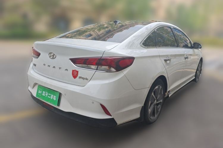 Used Hyundai Sonata Plug-in Hybrid 2018 2.0 PHS Smart Connect Version China VI Standard Rear Right 45 Deg