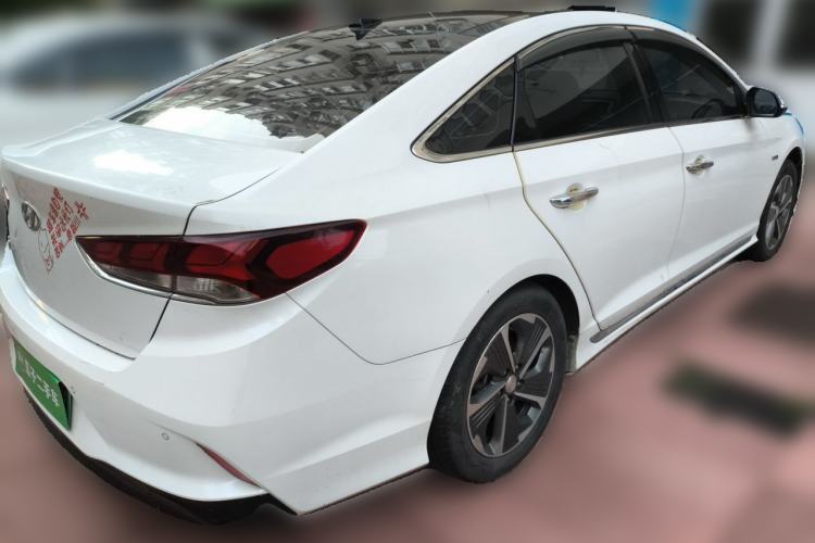 Used Hyundai Sonata Plug-in Hybrid 2018 2.0 PHS Smart Connect Version China VI Standard Rear Right 45 Deg