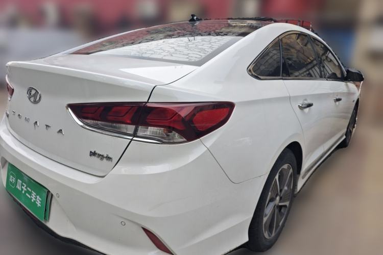Used Hyundai Sonata Plug-in Hybrid 2018 2.0 PHS Smart Connect Version China VI Standard Rear Right 45 Deg