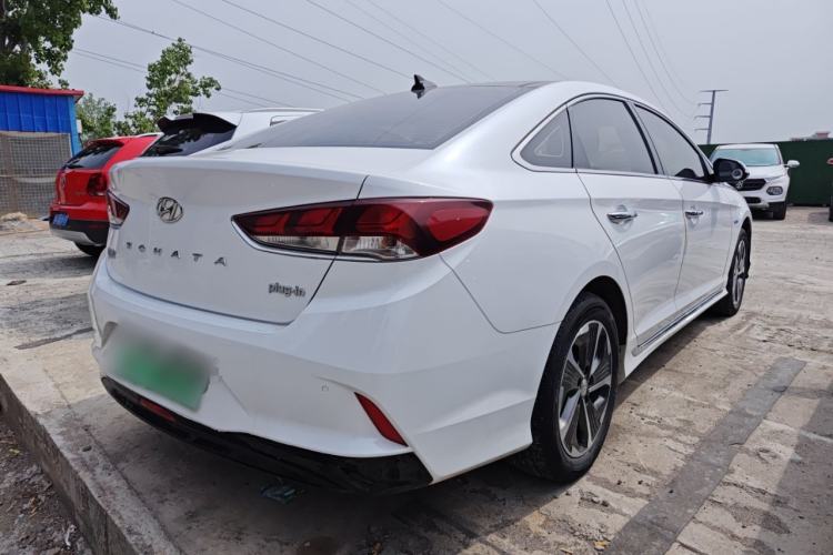 Used Hyundai Sonata Plug-in Hybrid 2018 2.0 PHS Smart Connect Version China VI Standard Rear Right 45 Deg