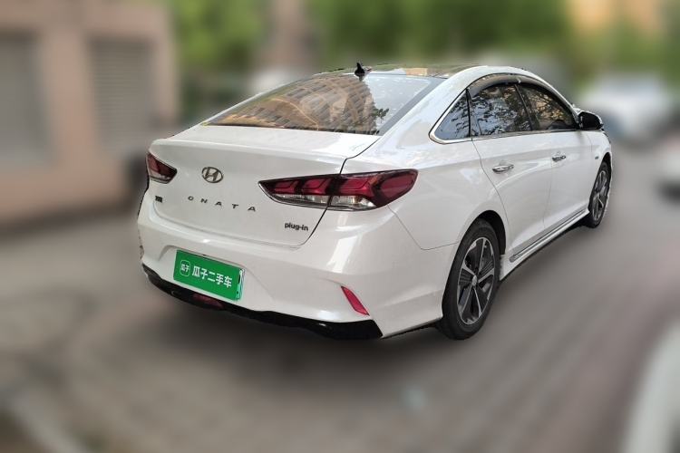 Used Hyundai Sonata Plug-in Hybrid 2018 2.0 PHS Smart Connect Version China VI Standard Rear Right 45 Deg