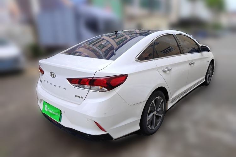 Used Hyundai Sonata Plug-in Hybrid 2018 2.0 PHS Smart Connect Version China V Standard Rear Right 45 Deg