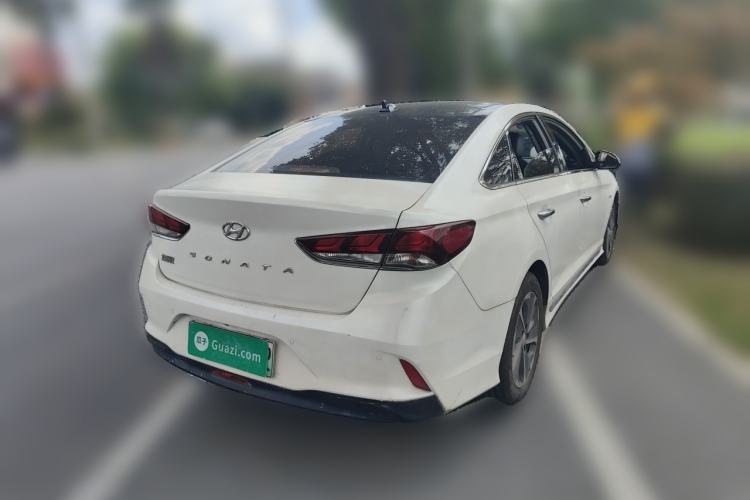 Used Hyundai Sonata Plug-in Hybrid 2018 2.0 PHS Smart Connect Version China VI Standard Rear Right 45 Deg