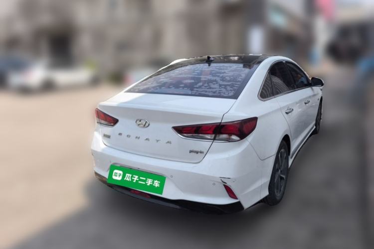 Used Hyundai Sonata Plug-in Hybrid 2018 2.0 PHS Smart Connect Version China VI Standard Rear Right 45 Deg