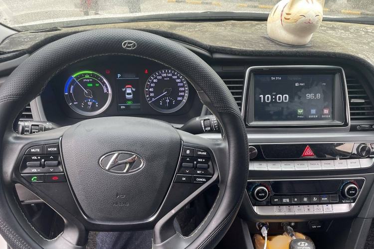 Used Hyundai Sonata Plug-in Hybrid 2018 2.0 PHS Smart Connect Version China V Standard Steering Wheel