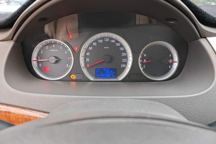 Used Hyundai SONATA·NFC 2009 2.0L Automatic GLS Odometer Close Up