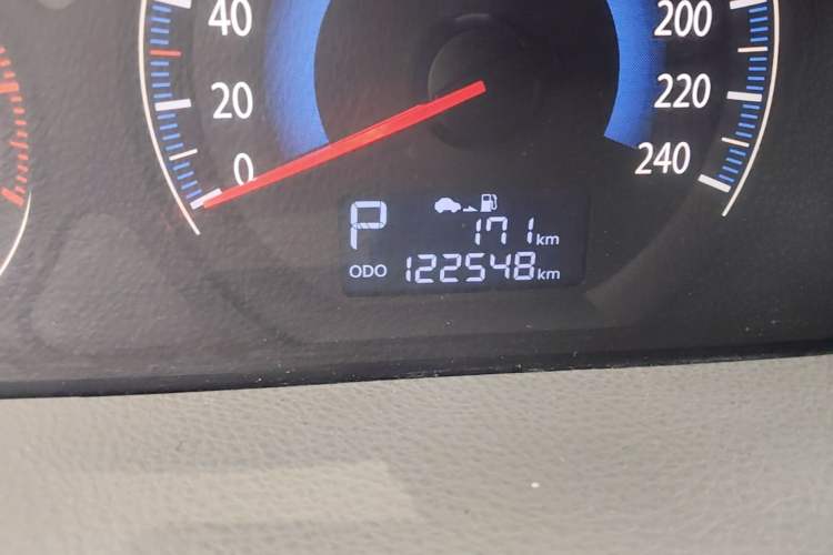 Used Hyundai SONATA·NFC 2009 2.0L Automatic GLS Odometer Close Up