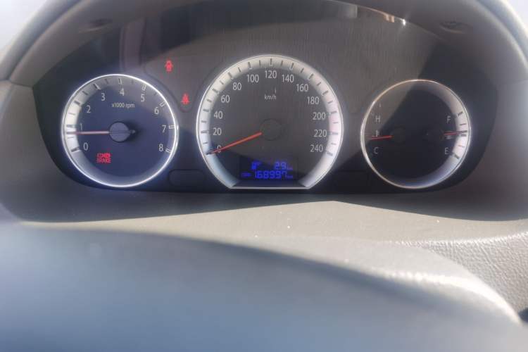 Used Hyundai SONATA·NFC 2009 2.0L MT GL Odometer Close Up