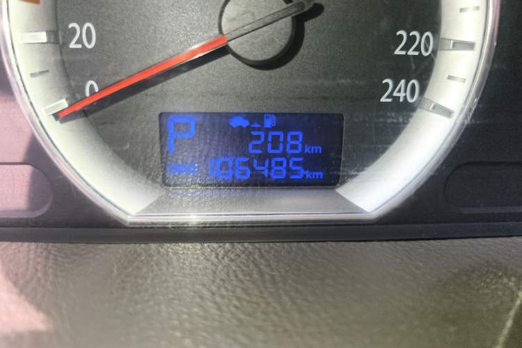 Used Hyundai SONATA·NFC 2009 2.0L Automatic GLS Odometer Close Up