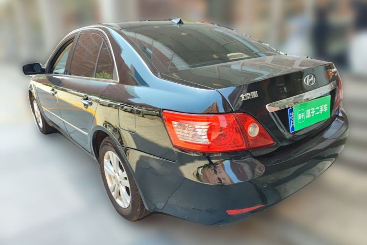 Used Hyundai SONATA·NFC 2009 2.0L AT TOP Rear Left 45 Deg