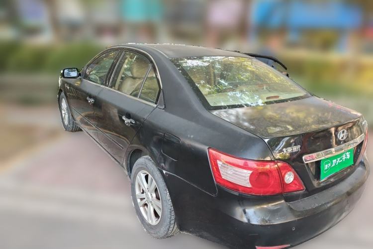 Used Hyundai SONATA·NFC 2009 2.0L Automatic GLS Rear Left 45 Deg