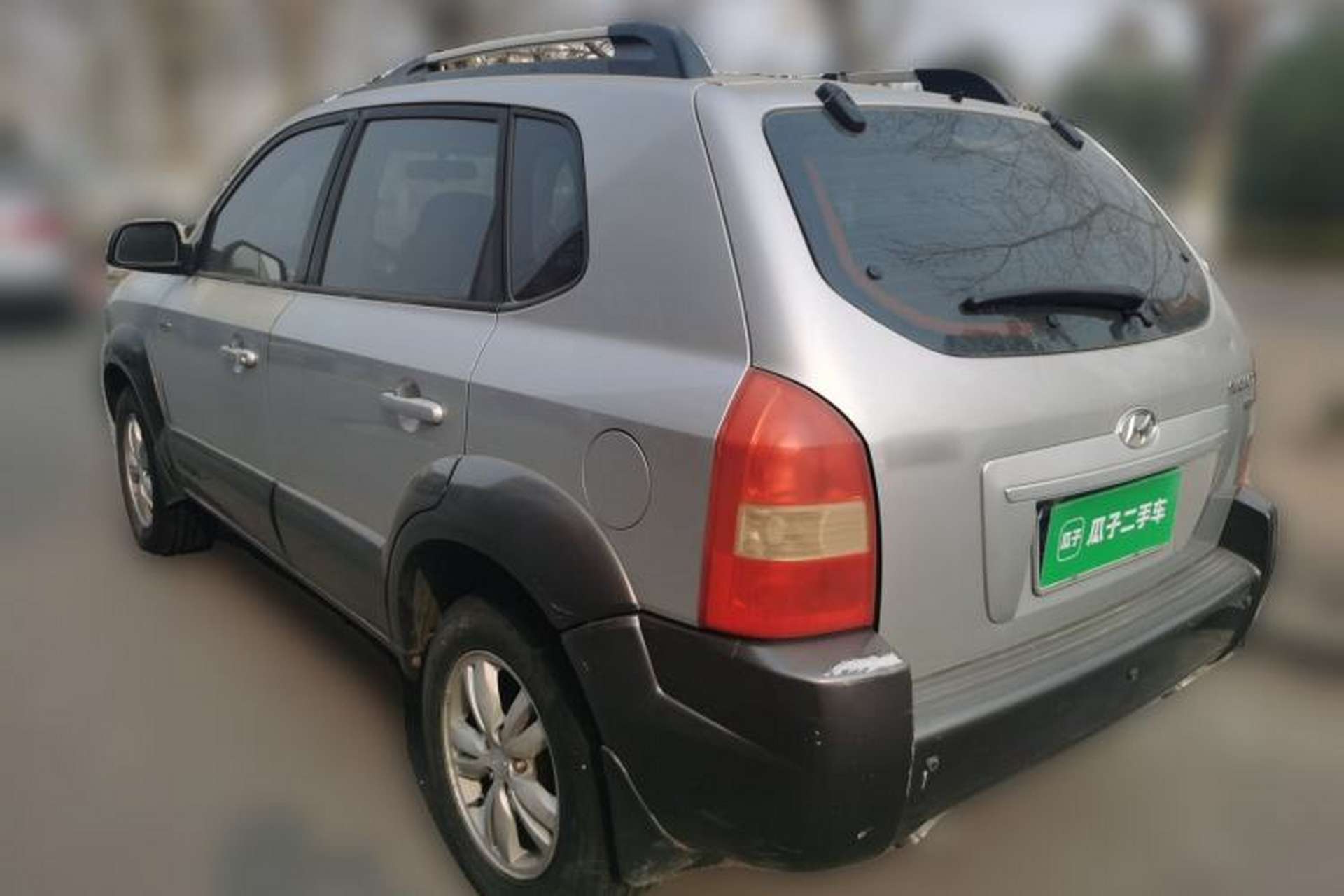 Used Hyundai Tucson 2006 2.0L Manual 4x4 Luxury Version Rear Left 45 Deg