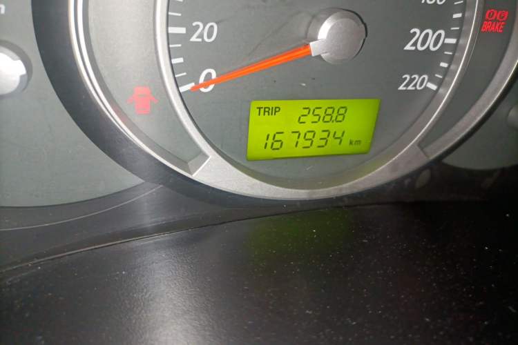 Used Hyundai Tucson 2009 2.0L Manual Two-Wheel Drive Fashion Edition Odometer Close Up