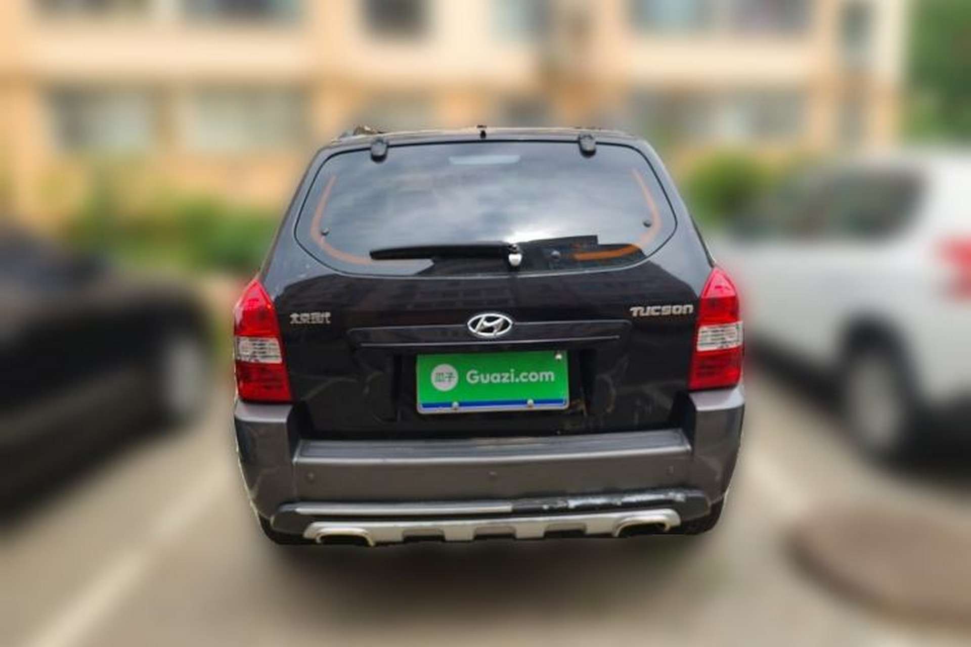 Used Hyundai Tucson 2009 2.0L Automatic Two-Wheel Drive with Sunroof Rear