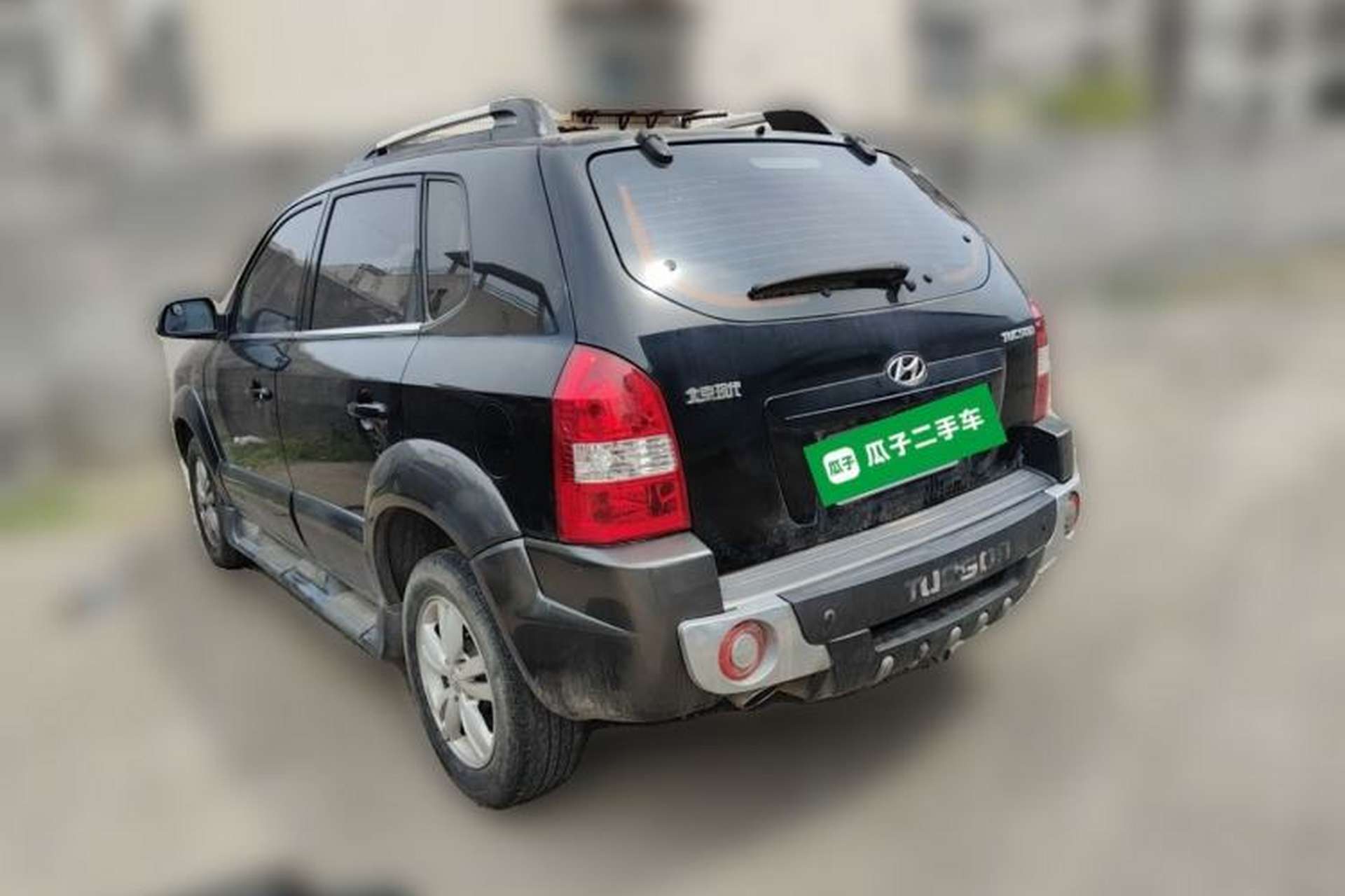 Used Hyundai Tucson 2009 2.0L Manual Two-Wheel Drive Fashion Edition Rear Left 45 Deg
