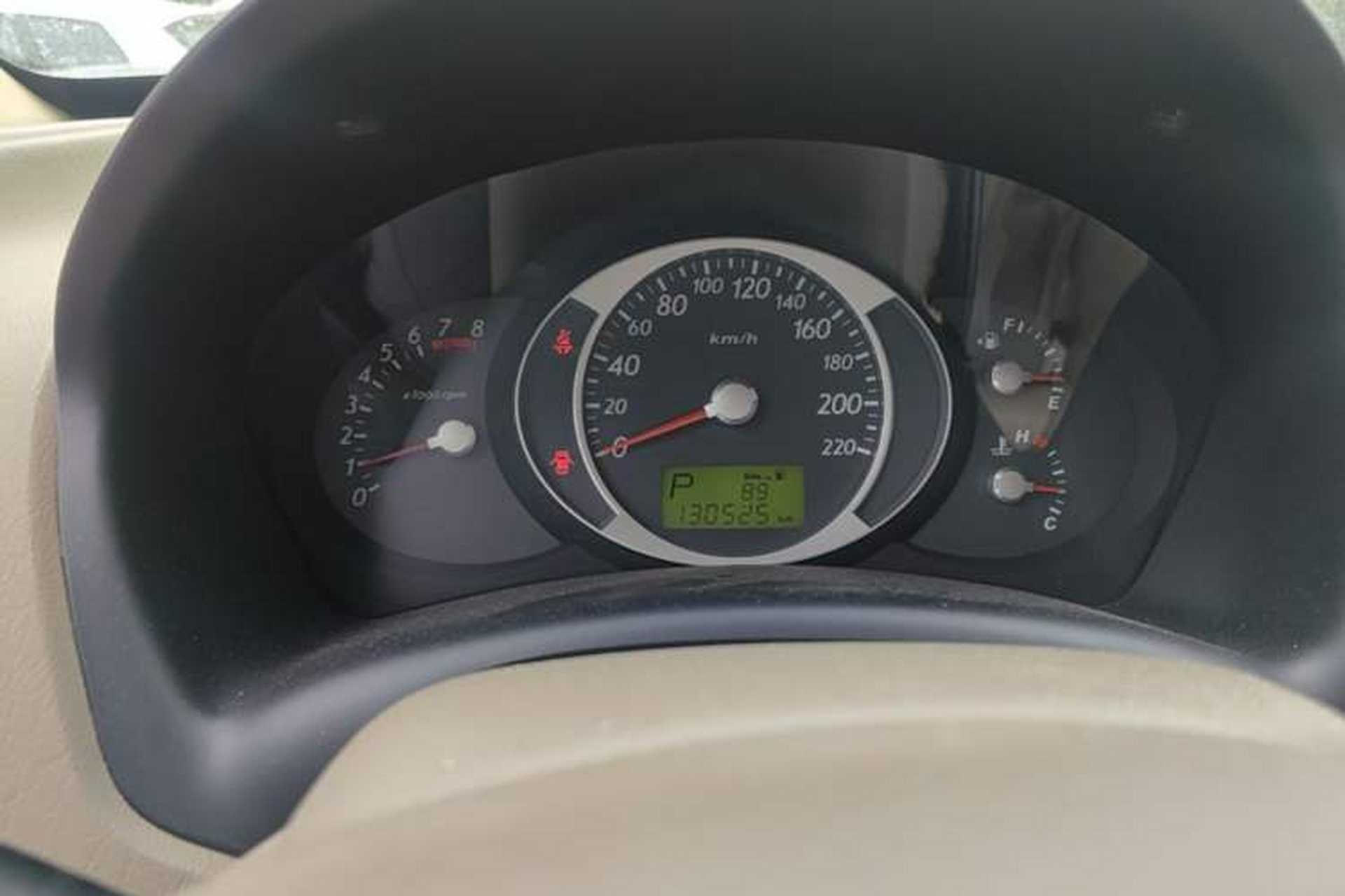 Used Hyundai Tucson 2009 2.0L Automatic Two-Wheel Drive with Sunroof Instrument Cluster