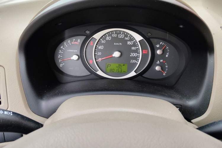 Used Hyundai Tucson 2013 2.0L Automatic Two-Wheel Drive Comfort Version Odometer Close Up