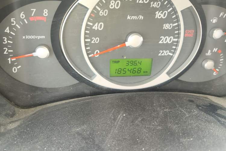 Used Hyundai Tucson 2013 2.0L Manual Two-Wheel Drive Fashion Edition Odometer Close Up
