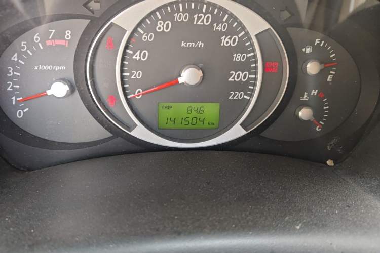 Used Hyundai Tucson 2013 2.0L Manual Two-Wheel Drive Fashion Edition Odometer Close Up