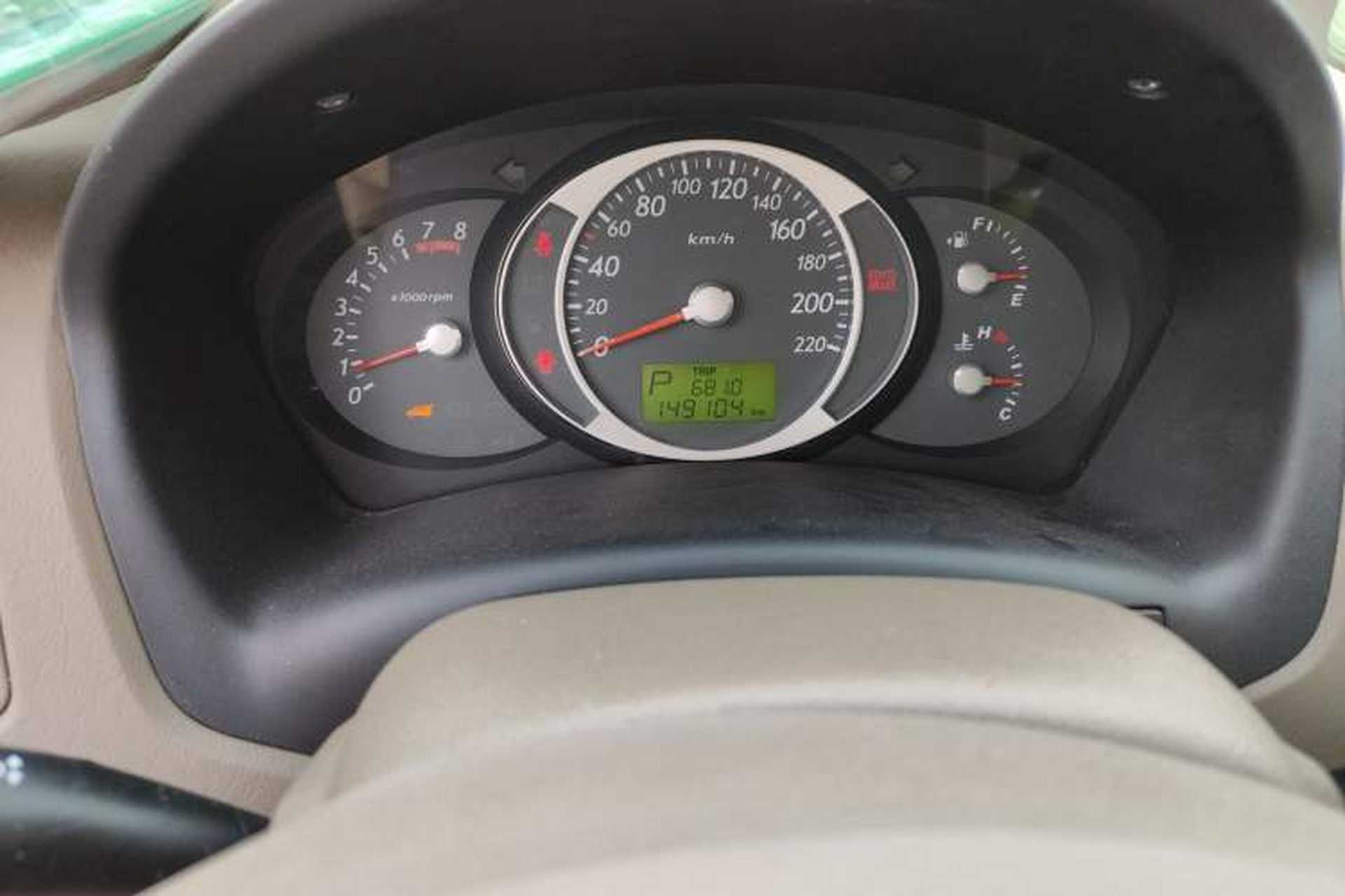 Used Hyundai Tucson 2013 2.0L Automatic Two-Wheel Drive Comfort Version Odometer Close Up