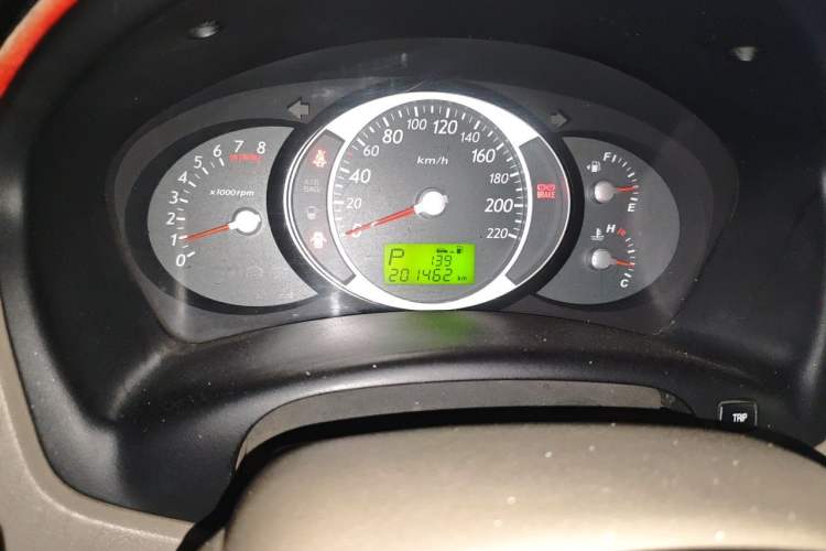 Used Hyundai Tucson 2013 2.0L Automatic Two-Wheel Drive Comfort Version Odometer Close Up