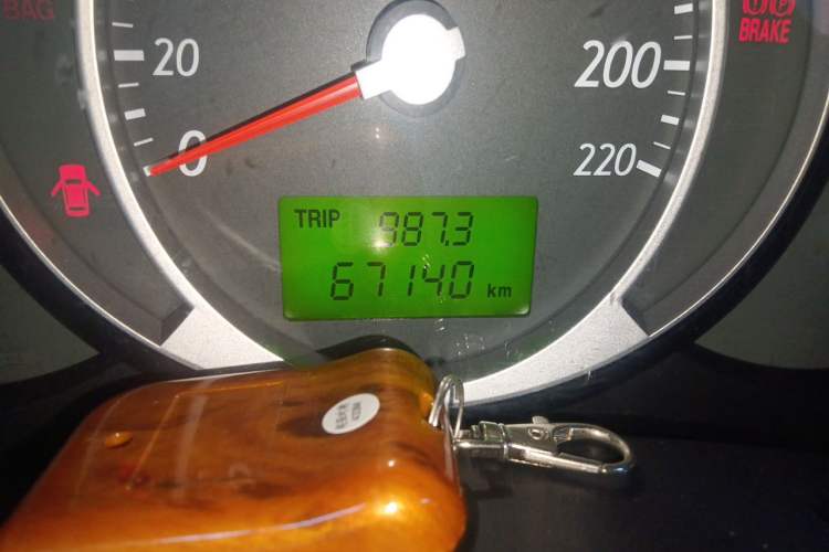 Used Hyundai Tucson 2013 2.0L Manual Two-Wheel Drive Fashion Edition Odometer Close Up