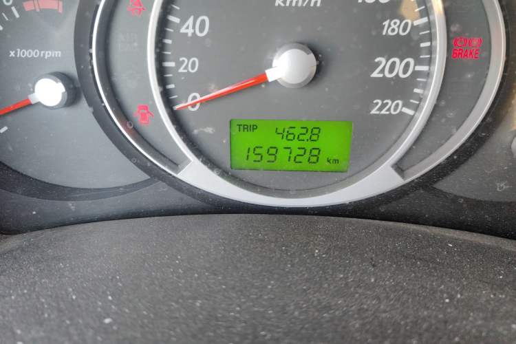 Used Hyundai Tucson 2013 2.0L Manual Two-Wheel Drive Fashion Edition Odometer Close Up
