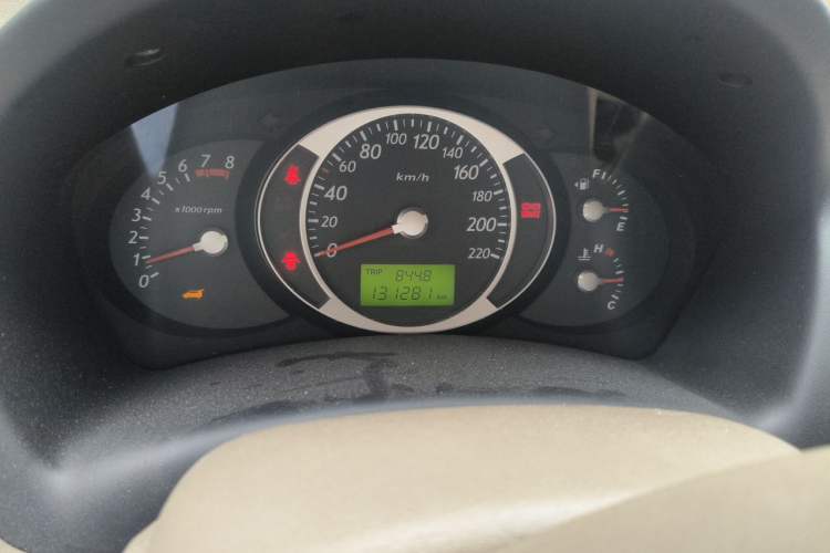 Used Hyundai Tucson 2013 2.0L Manual Two-Wheel Drive Fashion Edition Odometer Close Up