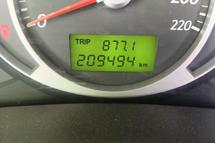Used Hyundai Tucson 2013 2.0L Manual Two-Wheel Drive Fashion Edition Odometer Close Up